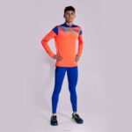 Joma 82P4R884 نيون المرجان الأزرق الملكي قميص من النوع الثقيل النخبة x رجال - Image 8