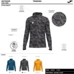 Joma 82P4R893 البرتقالي مستكشف قميص طويل الأكمام رجال - Image 3