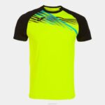 Joma 82P4R896 نيون أصفر أسود قميص قصير الأكمام النخبة x رجال - Image 3