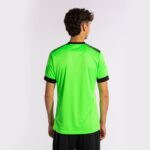 Joma 82P4R911 نيون أخضر أسود قميص بأكمام قصيرة مستعر أعظم صديق للبيئة رجال - Image 6
