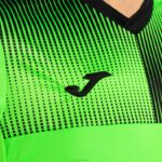Joma 82P4R911 نيون أخضر أسود قميص بأكمام قصيرة مستعر أعظم صديق للبيئة رجال - Image 7