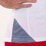 Joma 82P4R922 أبيض كحلي قميص قصير الأكمام أساسي الثاني رجال - Image 6