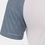 Joma 82P4R922 أبيض كحلي قميص قصير الأكمام أساسي الثاني رجال - Image 9