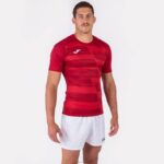 Joma 82P4R923 أحمر قميص بأكمام قصيرة هاكا رجال - Image 5