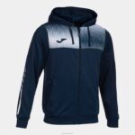 Joma 82P4R937 الأزرق الداكن الأبيض سترة مقنعين صديقة للبيئة سوبرنوفا رجال