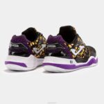 Joma 82P4R93 أسود أرجواني حذاء بوينت 22 ألبا جالان كلاي - Image 3