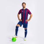 Joma 82P4R944 الأزرق الملكي بورجوندي وضع بين الكلاسيكية رجال - Image 9
