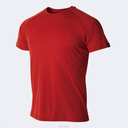 Joma 82P4R955 أحمر قميص قصير الأكمام r-combi رجال