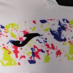 Joma 82P4R956 أبيض متعدد الألوان قميص قصير الأكمام التحدي رجال - Image 5