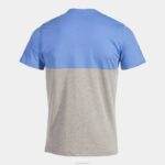 Joma 82P4R957 مزيج أزرق رمادي قميص قصير الاكمام كاليفورنيا رجال - Image 4
