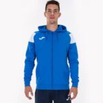 Joma 82P4R971 الأزرق الملكي الأبيض والأزرق الداكن طاقم سترة مقنعين ثالثا رجال - Image 2