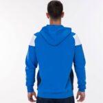 Joma 82P4R971 الأزرق الملكي الأبيض والأزرق الداكن طاقم سترة مقنعين ثالثا رجال - Image 3