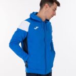 Joma 82P4R971 الأزرق الملكي الأبيض والأزرق الداكن طاقم سترة مقنعين ثالثا رجال - Image 5