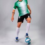 Joma 82P4R974 أبيض أخضر قميص بأكمام قصيرة سوبر نوفا رجال - Image 5