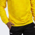 Joma 82P4R976 أصفر جاذبية قميص من النوع الثقيل رجال - Image 6