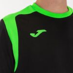 Joma 82P4R977 أسود أخضر نيون بطولة قميص من النوع الثقيل v رجال - Image 4