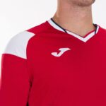 Joma 82P4R978 أحمر أبيض أزرق كحلي قميص قصير الأكمام طاقم ثالثا رجال - Image 4
