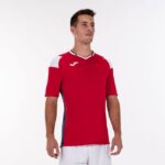 Joma 82P4R978 أحمر أبيض أزرق كحلي قميص قصير الأكمام طاقم ثالثا رجال - Image 5