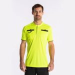Joma 82P4R97 الفلورسنت الأصفر قميص قصير الأكمام الحكم رجال - Image 2