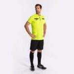 Joma 82P4R97 الفلورسنت الأصفر قميص قصير الأكمام الحكم رجال - Image 7