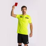 Joma 82P4R97 الفلورسنت الأصفر قميص قصير الأكمام الحكم رجال - Image 9