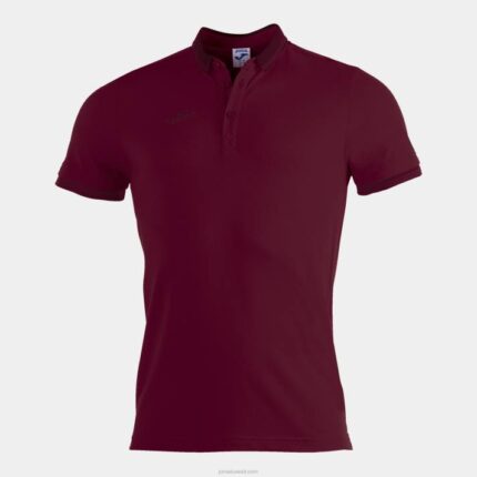 Joma 82P4R991 بورجوندي قميص بولو قصير الأكمام Bali II رجال