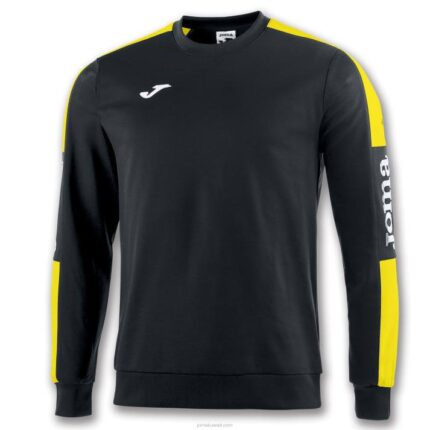 Joma 82P4R994 أصفر مسود بطولة قميص من النوع الثقيل الرابع رجال