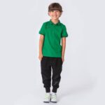 Joma 82P4R995 أخضر قميص بولو قصير الأكمام Bali II رجال - Image 3