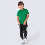 Joma 82P4R995 أخضر قميص بولو قصير الأكمام Bali II رجال - Image 4