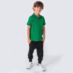 Joma 82P4R995 أخضر قميص بولو قصير الأكمام Bali II رجال - Image 5